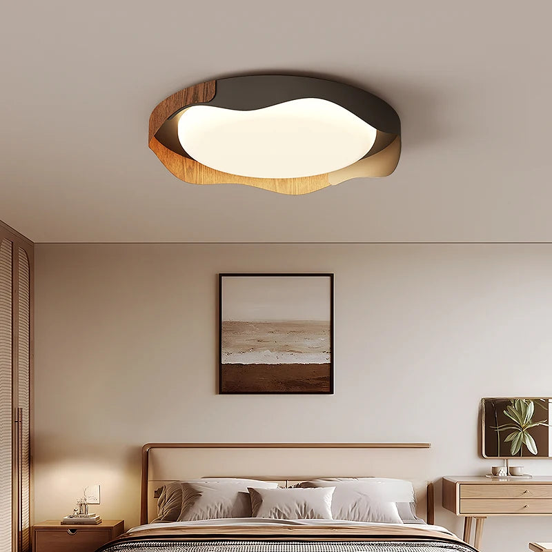 plafonnier rétro américain style wabi-sabi haut de gamme créatif - vue 7 sur 12