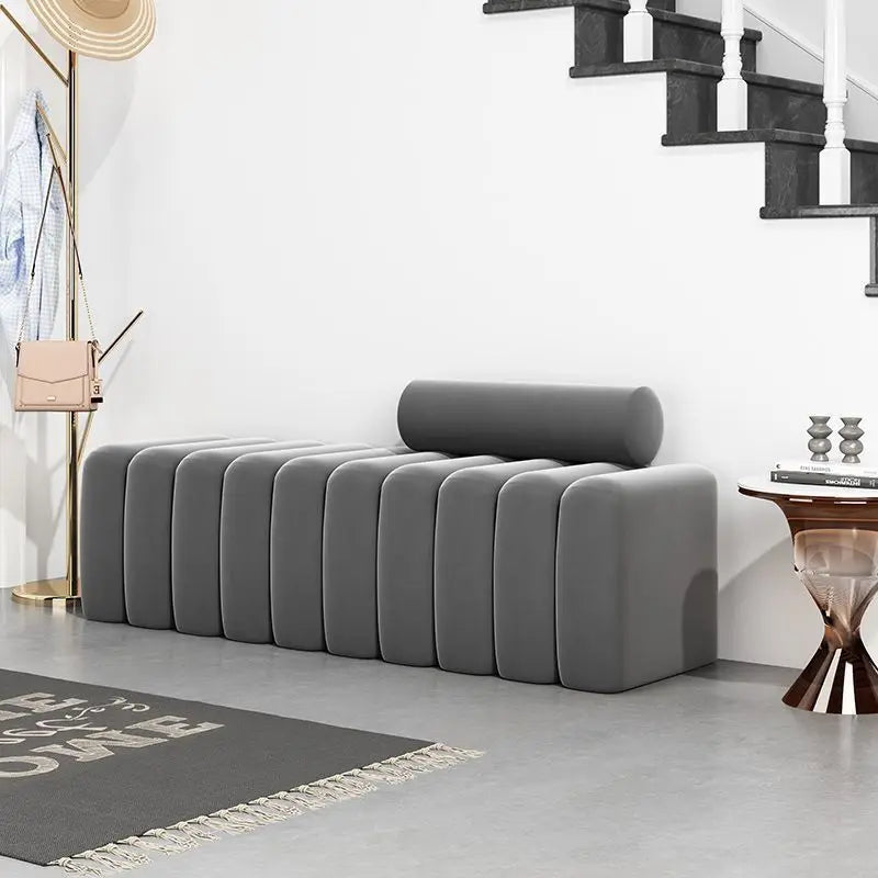 banc créatif multifonction pour rangement et assise - vue 5 sur 18