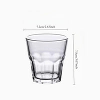 Verres épais design polyvalents vin whisky cocktail