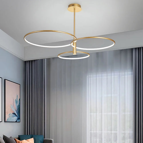 lustre led créatif moderne de luxe pour éclairage intérieur - vue 4 sur 25