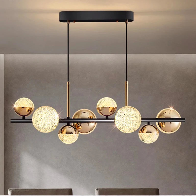 Lustre Décor moderne éclairage intérieur lumières LED - vue 2 sur 8