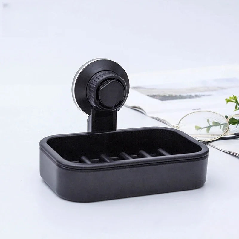 boîte à savon avec égouttoir et ventouse pour salle de bain - vue 12 sur 12