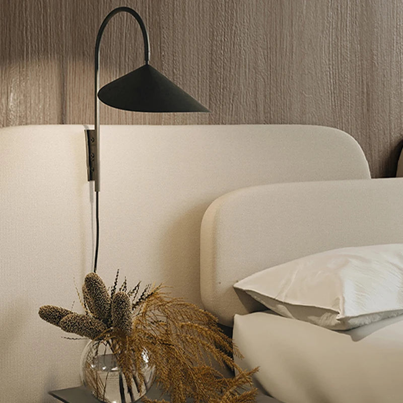 Nordique LED Italie Applique Murale Décor À La Maison Design Applique pour Salon Chambre Cuisine Chevet Rotatif Applique Éclairage Intérieur - vue 4 sur 8