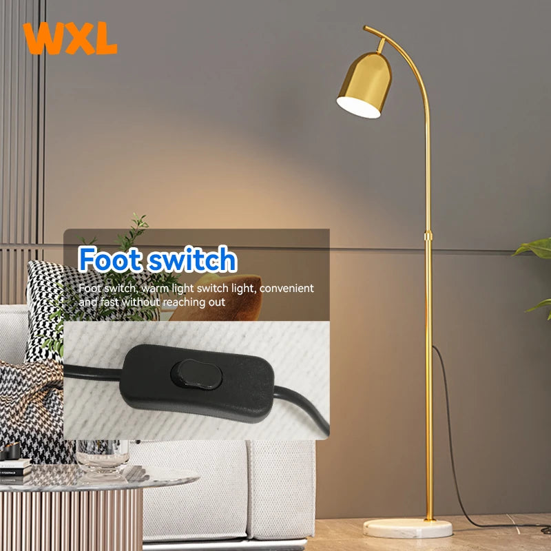 lampadaire led moderne à éclairage réglable design nordique - vue 5 sur 8