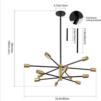 Moderner Luxus-Kronleuchter LED-Pendelleuchte nordisches Design