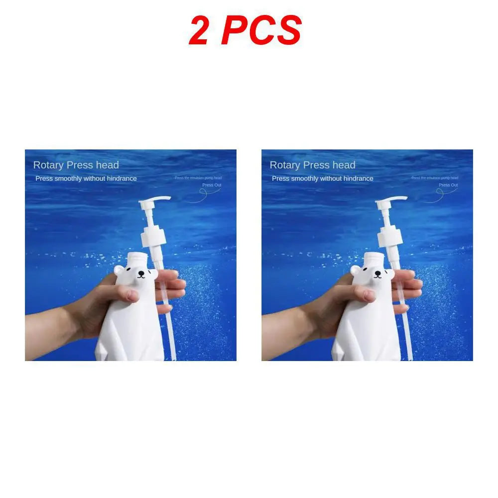 distributeur de lotion ours polaire mignon rechargeable pour savon et shampoing - vue 11 sur 34