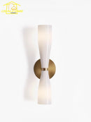 Minimalistische Wandleuchte aus Kupfer für die Innenbeleuchtung