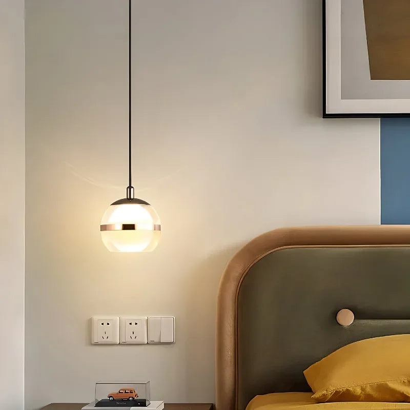 suspension moderne en aluminium pour décoration intérieure élégante - vue 3 sur 7