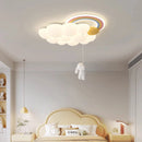 LED-Deckenleuchte Wolke Regenbogen für Kinderzimmer