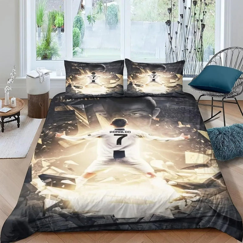 parure de lit cr7 pour garçon fille décoration chambre cadeau