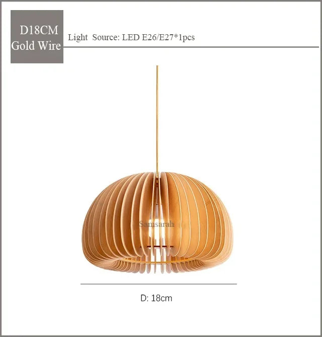 2024Modern Originality Decoration Pumpkin Lampshade Chandeliers For Dining Room Study Bedroom Chandeliers - vue 11 sur 14