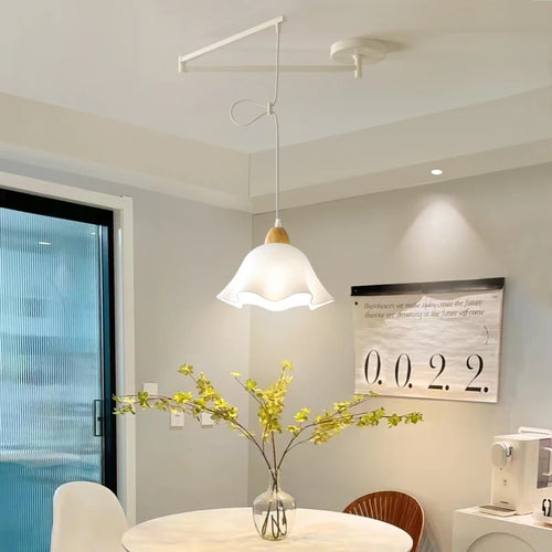 Moderne LED-Pendelleuchte mit schwenkbarem Arm - vue 5 sur 30