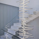 suspension nordique à leds pour décoration moderne intérieure