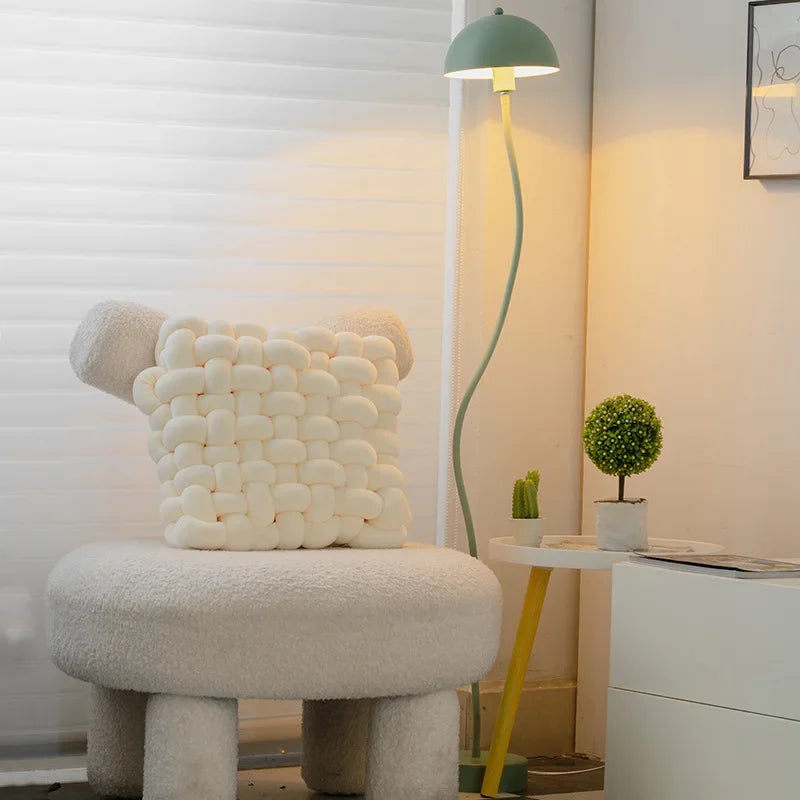 lampadaire rétro créatif danois style floral ambiance douce - vue 3 sur 6