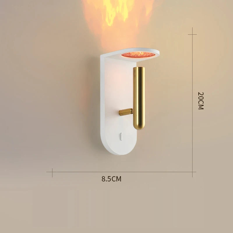 lustre led minimaliste moderne flamme luxueux décoration maison