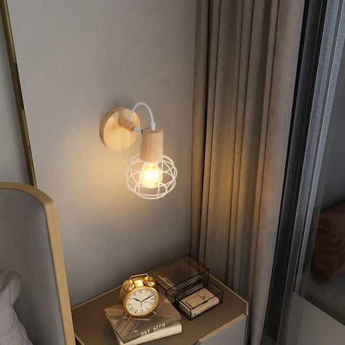 Retro Industrielle Vintage Wandleuchte für die Innendekoration - vue 7 sur 8