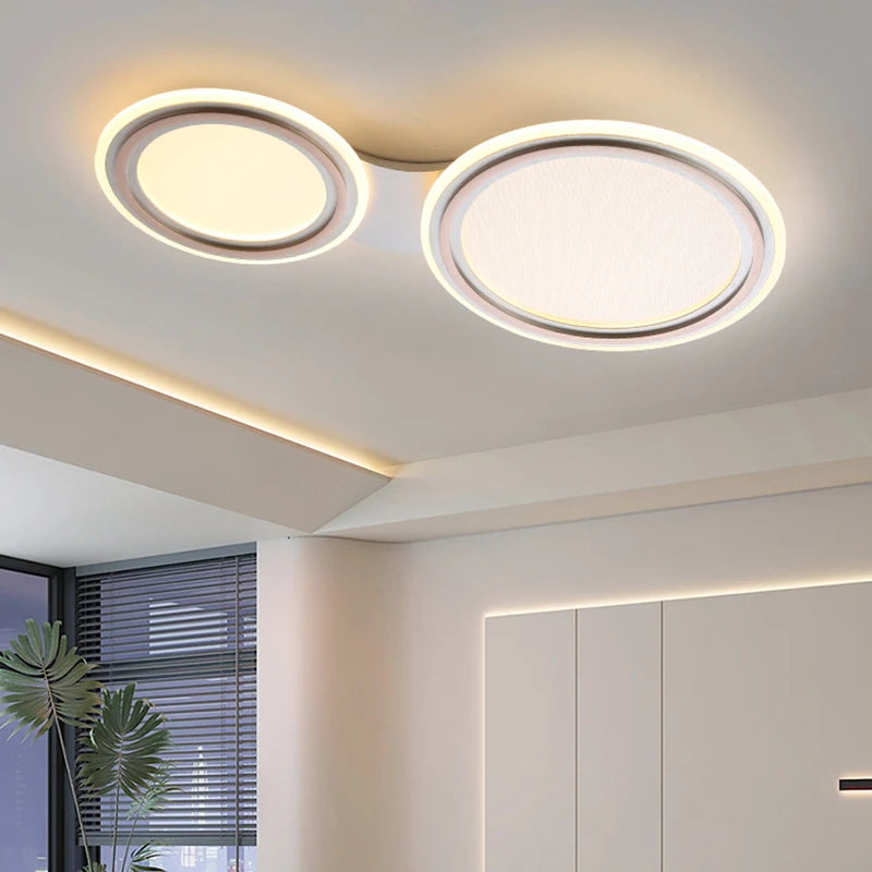 Moderner Deckenleuchte aus Metall für ein kreatives und elegantes Interieur - vue 6 sur 7