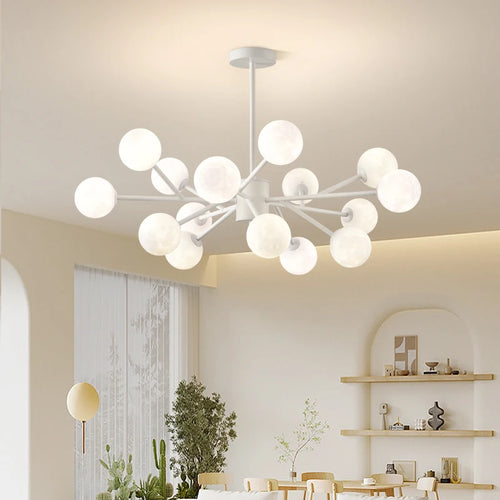 lustre moderne led qiyimei avec 12/15 lumières pour intérieur