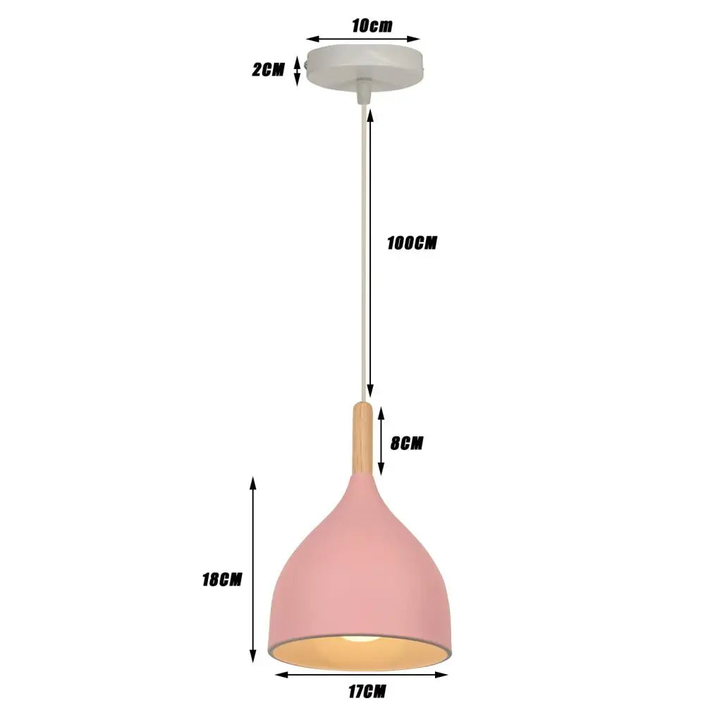 suspension nordique en aluminium rétro pour éclairage intérieur - vue 14 sur 20