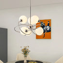 Bauhaus-Pendelleuchte aus Glas für kreative Innendekoration