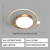 Moderner LED-Kronleuchter dimmbar für den Innenbereich