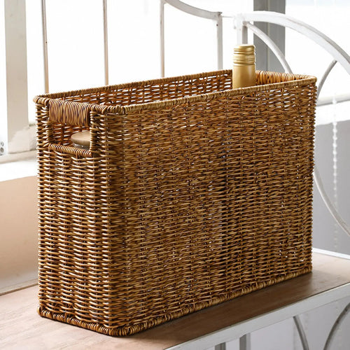 organisateur décoratif pour paniers de magazines et journaux - vue 3 sur 8
