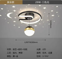 suspension boule led étoilée pour décoration intérieure et extérieure