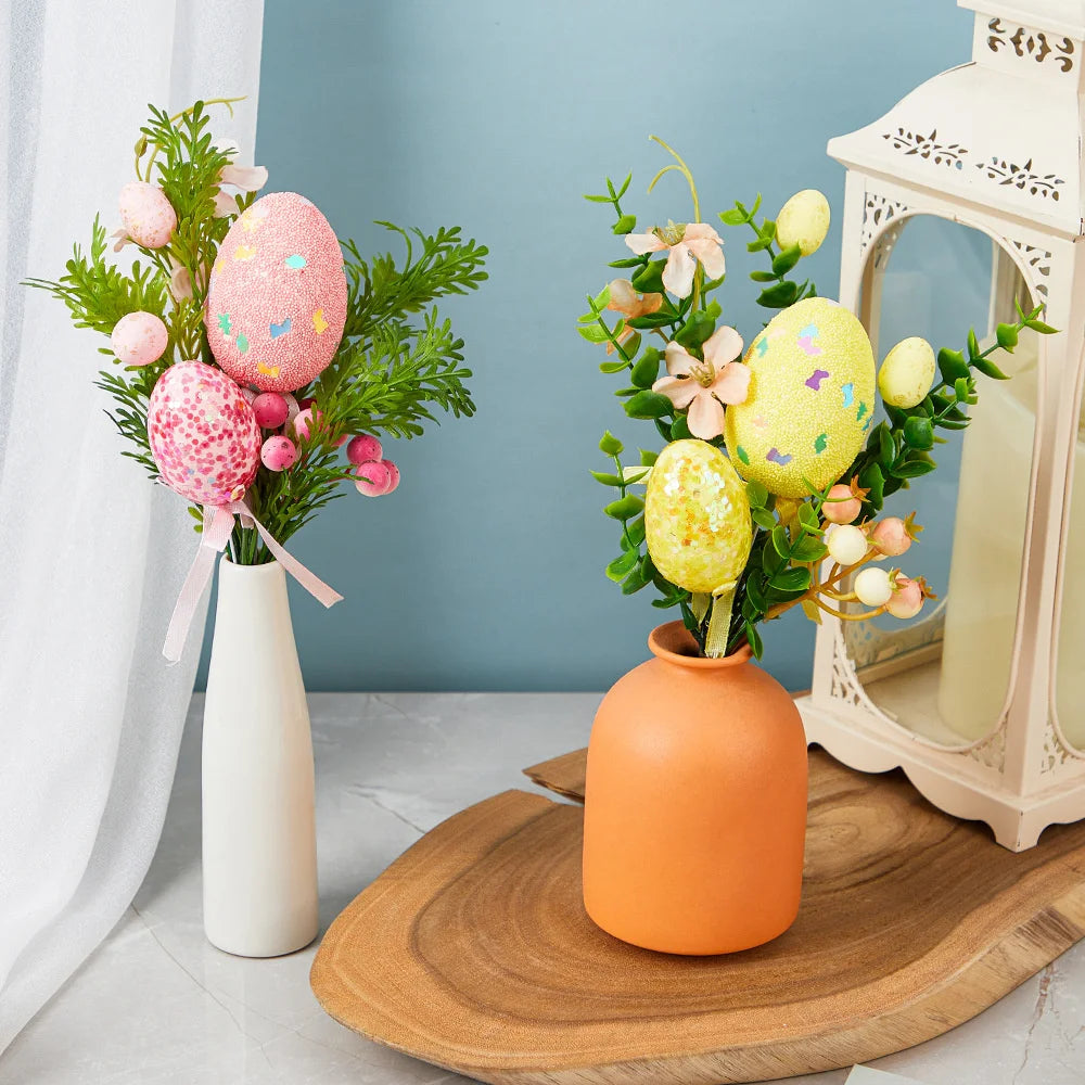 branche d'oeufs de pâques pour décorations florales et jardin - vue 4 sur 13