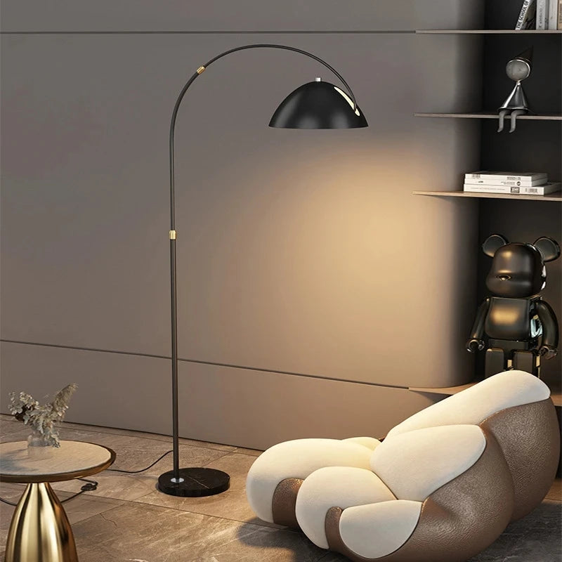 Lampadaire LED Marbre Luxe Styliste Italien - vue 5 sur 8