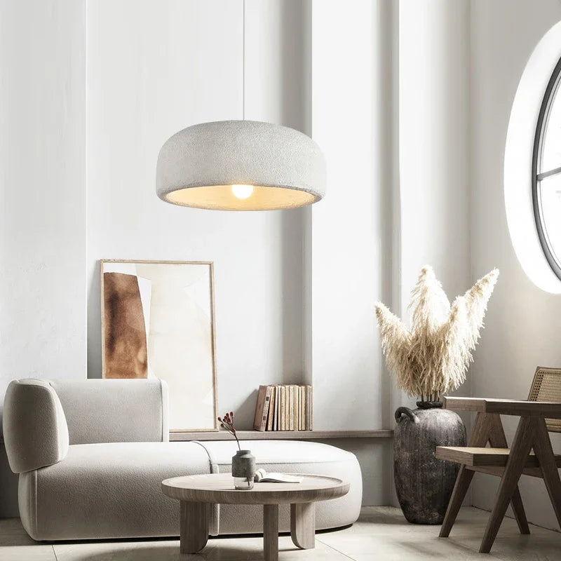 Scandinavia Wabi-Sabi Pendant Lights Ceiling Chandelier Hanging Suspension Lamp Living Dining Room Restaurant Bar Home Decor - vue 3 sur 6