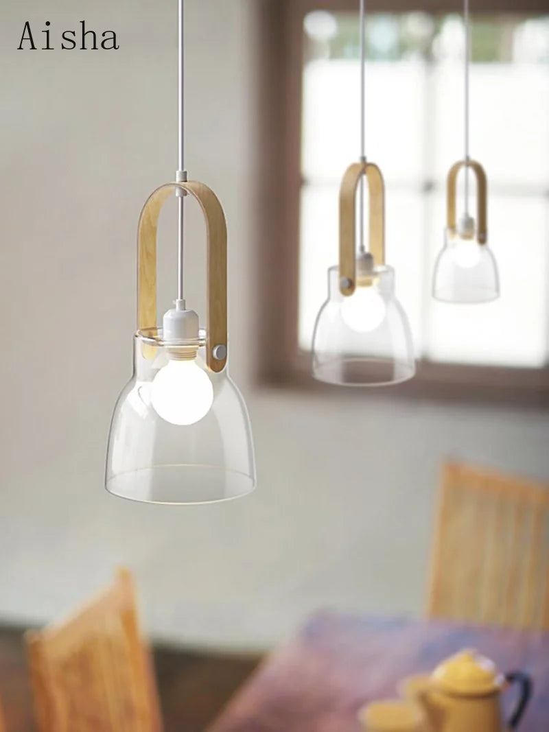 Dekorative Luxus-Pendelleuchte für Restaurant oder Wohnzimmer - vue 3 sur 9