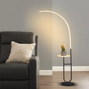 lampe de sol double plateau marbre éclairage décoratif protection des yeux