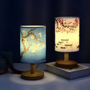 LED-Tischlampe Pflaumenblüte Chinesisches Design für sanftes Ambiente