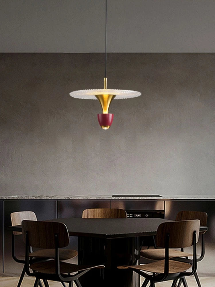 suspension en acrylique moderne pour décoration créative intérieur - vue 5 sur 9
