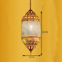 lustre suspendu asiatique décoratif pour intérieur bohème