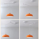 Moderne LED-Pendelleuchte mit schwenkbarem Arm
