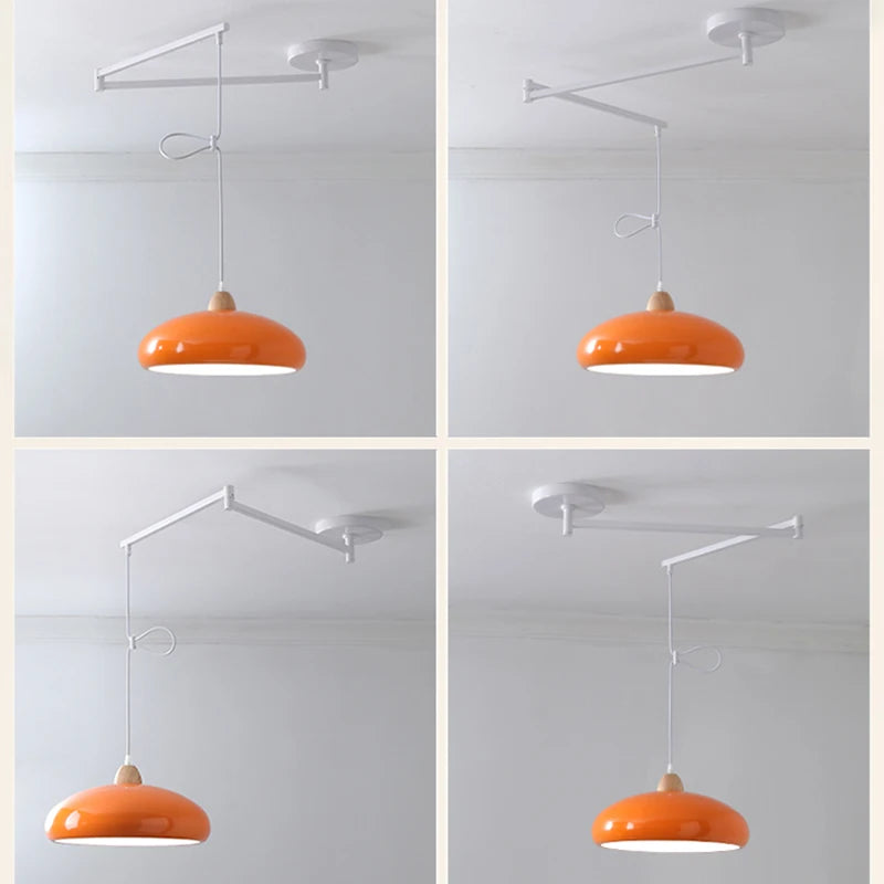 Moderne LED-Pendelleuchte mit schwenkbarem Arm - vue 6 sur 30