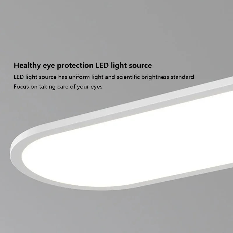 Moderne minimalistische LED-Pendelleuchte aus Metall für Bar - vue 5 sur 13