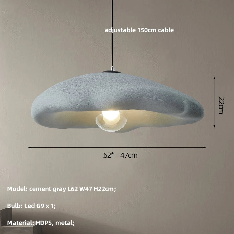 lustre led nordique wabi sabi créatif minimaliste