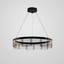 Moderner LED-Kronleuchter aus Glas für die Innendekoration