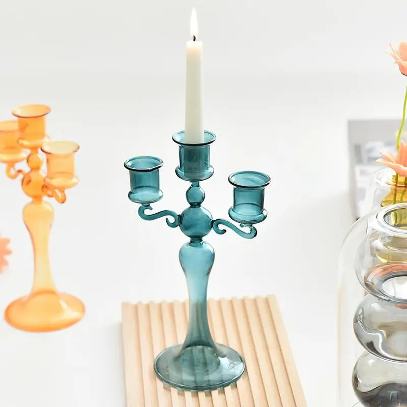 bougeoir décoratif à 3 têtes pour toutes occasions - vue 3 sur 9