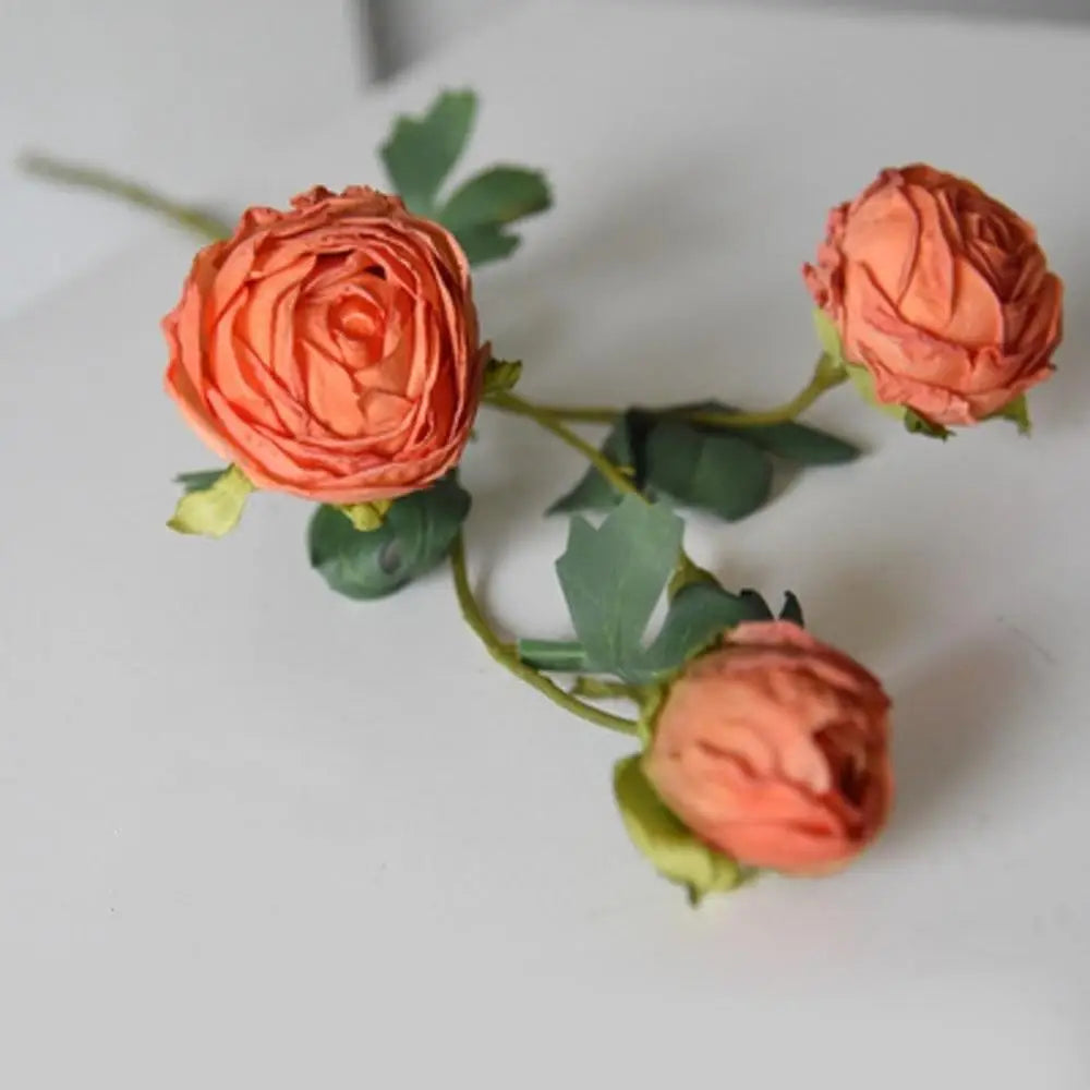 bouquet de pivoines artificielles en soie pour décoration de mariage - vue 9 sur 18