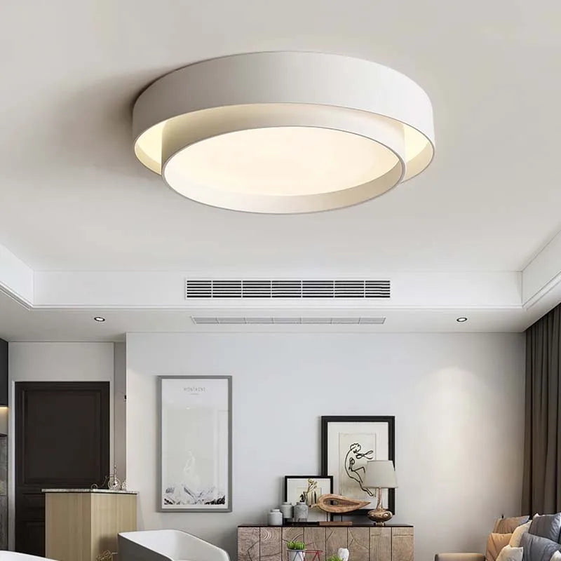 plafonnier led ultra mince lustre moderne intérieur - vue 7 sur 22