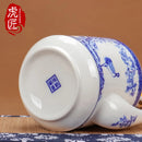 Théière céramique jingdezhen grande capacité style chinois porcelaine