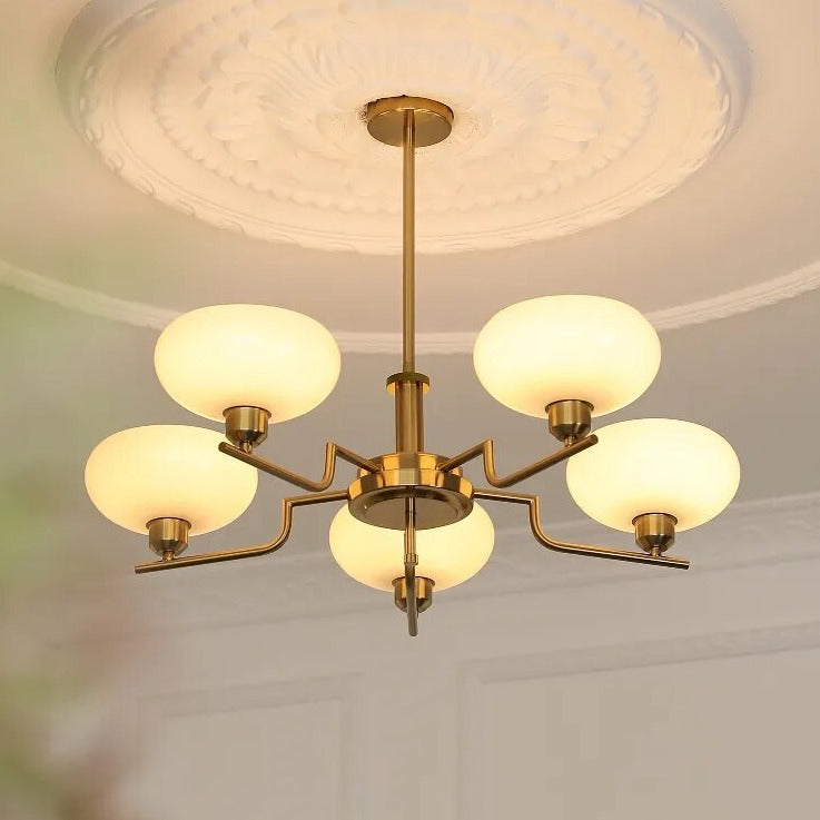 Lustre vintage médiéval moderne style français - vue 4 sur 14