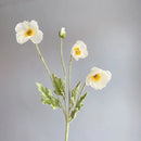 bouquet de fleurs artificielles pavot pour décoration maison jardin fête