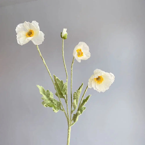 bouquet de fleurs artificielles pavot pour décoration maison jardin fête