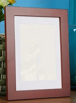 cadre en bois pour peinture et photo avec passe-partout - vue 12 sur 17