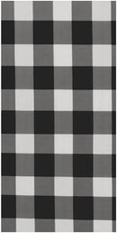 Serviette de plage motif carreaux légère anti sable