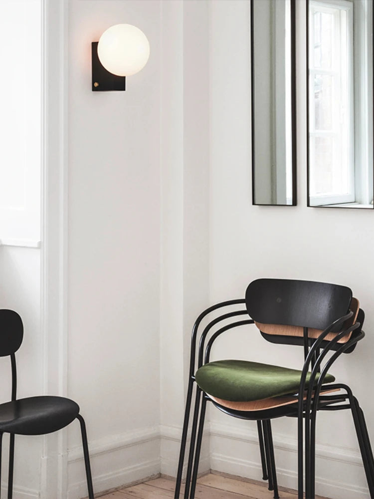 applique murale minimaliste en acier inoxydable pour intérieur moderne - vue 5 sur 10
